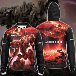 Armored Core Video Game All-Over T-shirt Hoodie Tank Top Hawaiian Shirt Beach Shorts Joggers Zip Hoodie S 