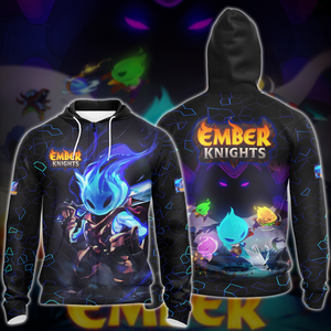 Ember Knights Video Game 3D All Over Printed T-shirt Tank Top Zip Hoodie Pullover Hoodie Hawaiian Shirt Beach Shorts Jogger Zip Hoodie S 