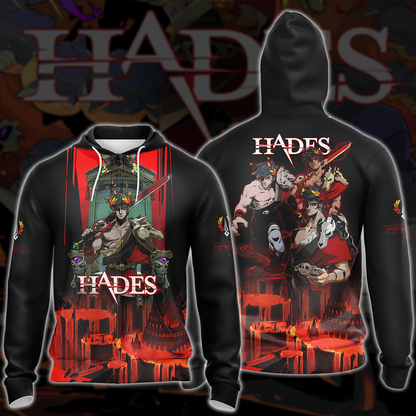 Hades Video Game 3D All Over Print T-shirt Tank Top Zip Hoodie Pullover Hoodie Hawaiian Shirt Beach Shorts Jogger Zip Hoodie