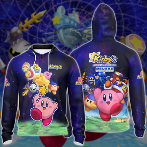 Kirby's Return to Dream Land Deluxe Video Game 3D All Over Printed T-shirt Tank Top Zip Hoodie Pullover Hoodie Hawaiian Shirt Beach Shorts Jogger Zip Hoodie S 