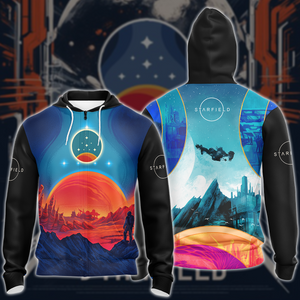 Starfield Video Game 3D All Over Printed T-shirt Tank Top Zip Hoodie Pullover Hoodie Hawaiian Shirt Beach Shorts Joggers Zip Hoodie S 