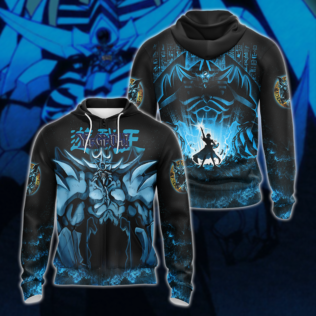 Yu-gi-oh! Obelisk The Tormentor 3D All Over Print T-shirt Tank Top Zip Hoodie Pullover Hoodie Hawaiian Shirt Beach Shorts Jogger Zip Hoodie
