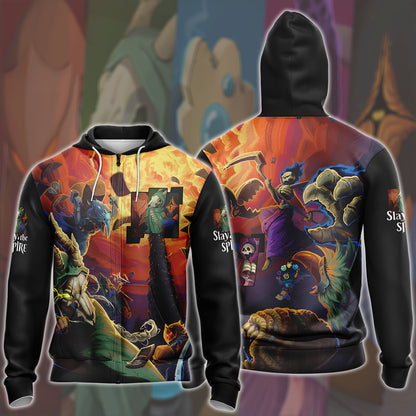 Slay the Spire 2 Video Game All Over Printed T-shirt Tank Top Zip Hoodie Pullover Hoodie Hawaiian Shirt Beach Shorts Joggers