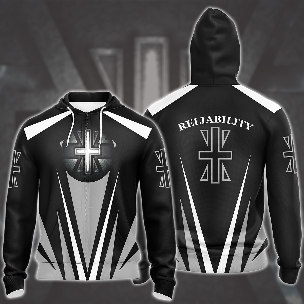 Digimon Crest Of Reliability Video Game All Over Printed T-shirt Tank Top Zip Hoodie Pullover Hoodie Hawaiian Shirt Beach Shorts Joggers Zip Hoodie