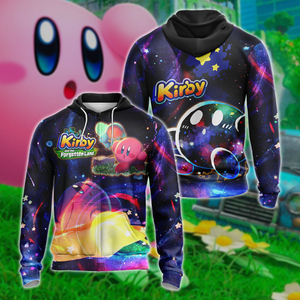 Kirby and the Forgotten Land 3D All Over Print T-shirt Tank Top Zip Hoodie Pullover Hoodie Hawaiian Shirt Beach Shorts Jogger Zip Hoodie S 