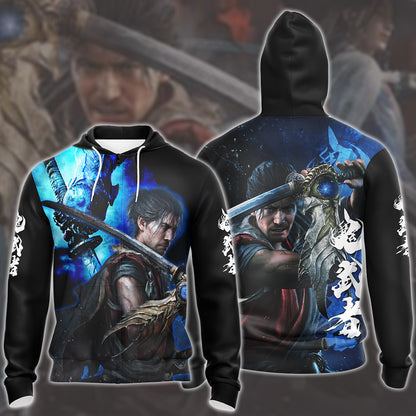 Onimusha: Way of the Sword Video Game All Over Printed T-shirt Tank Top Zip Hoodie Pullover Hoodie Hawaiian Shirt Beach Shorts Joggers