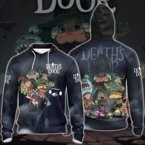 Death’s Door Video Game All-Over T-shirt Hoodie Tank Top Hawaiian Shirt Beach Shorts Joggers Zip Hoodie S 