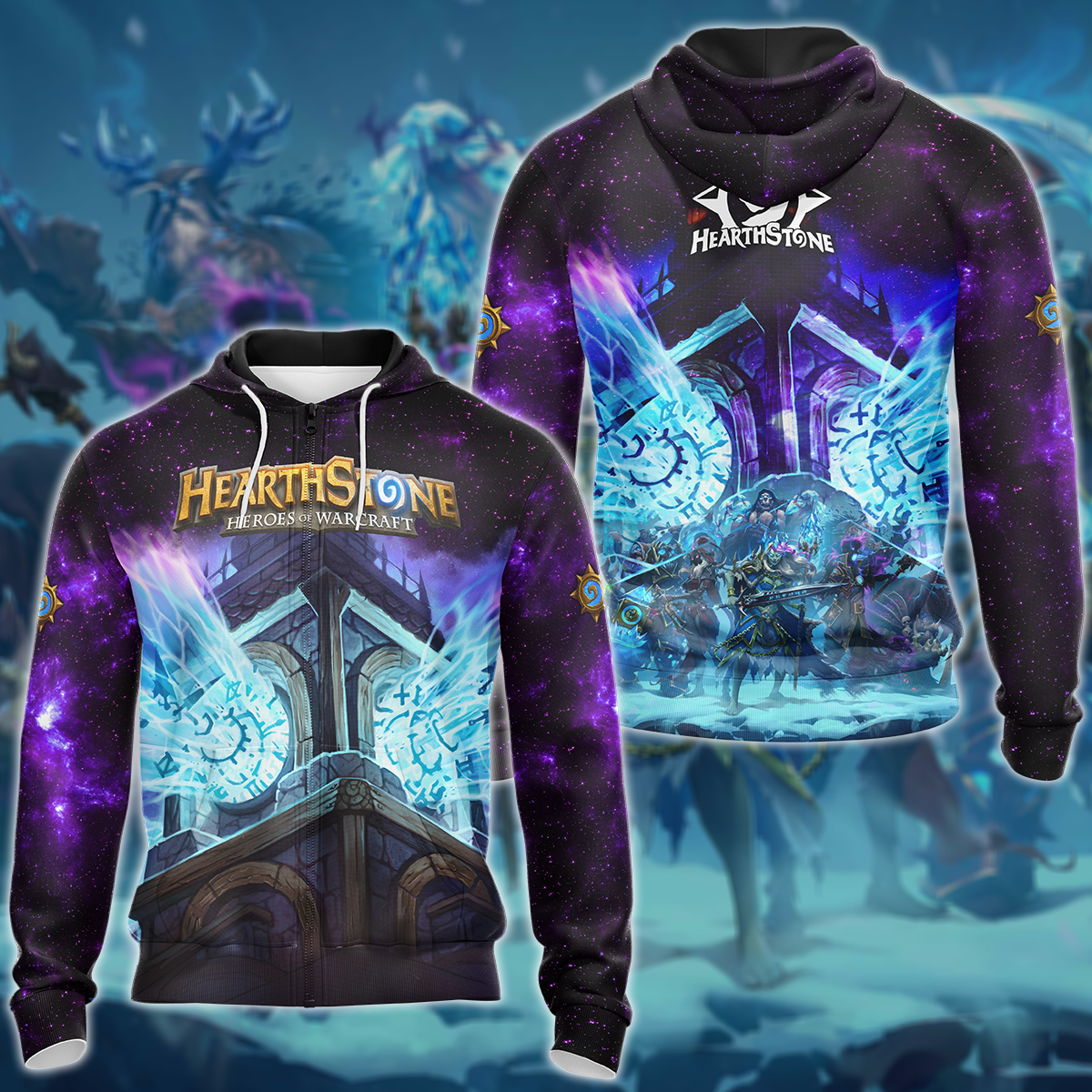 Hearthstone Video Game 3D All Over Print T-shirt Tank Top Zip Hoodie Pullover Hoodie Hawaiian Shirt Beach Shorts Jogger Zip Hoodie
