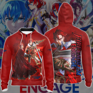 Fire Emblem: Engage Video Game 3D All Over Printed T-shirt Tank Top Zip Hoodie Pullover Hoodie Hawaiian Shirt Beach Shorts Jogger Zip Hoodie S 