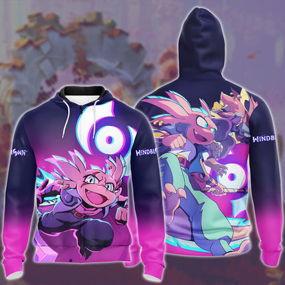 Windblown Video Game All Over Printed T-shirt Tank Top Zip Hoodie Pullover Hoodie Hawaiian Shirt Beach Shorts Joggers