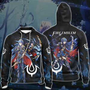 Fire Emblem Lucina Video Game 3D All Over Printed T-shirt Tank Top Zip Hoodie Pullover Hoodie Hawaiian Shirt Beach Shorts Joggers Zip Hoodie S 