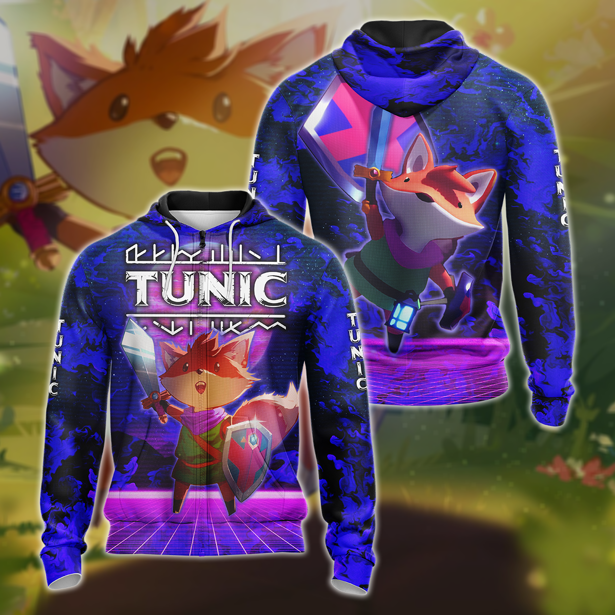 Tunic 3D All Over Print T-shirt Tank Top Zip Hoodie Pullover Hoodie Hawaiian Shirt Beach Shorts Jogger Zip Hoodie