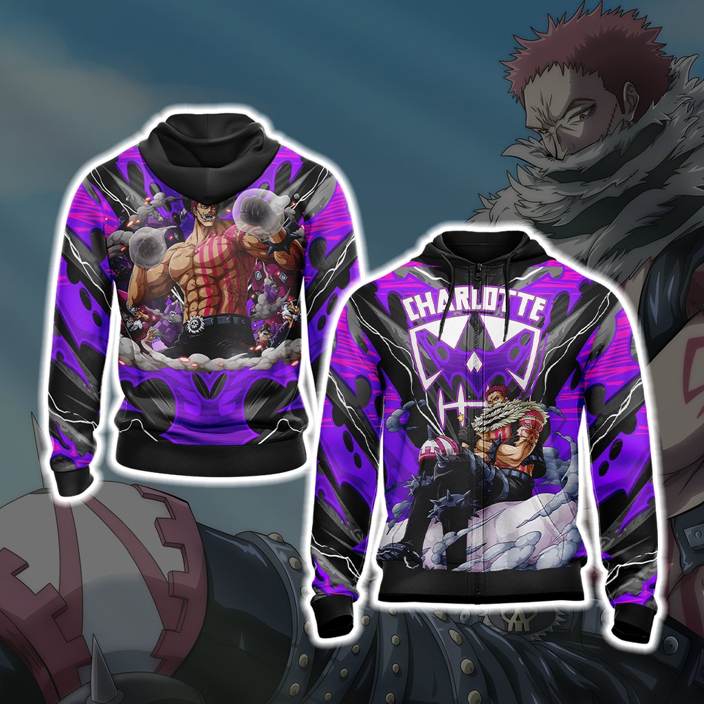One Piece - Charlotte Katakuri Unisex 3D T-shirt Zip Hoodie