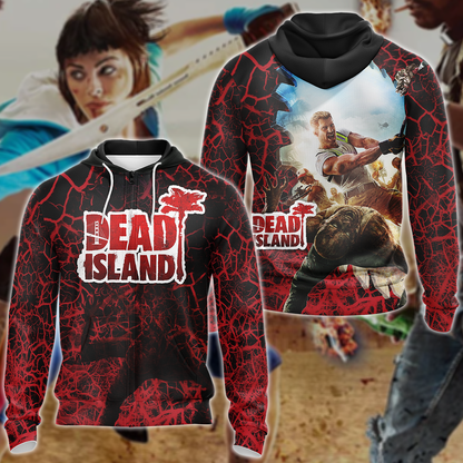 Dead Island Video Game 3D All Over Print T-shirt Tank Top Zip Hoodie Pullover Hoodie Hawaiian Shirt Beach Shorts Jogger Zip Hoodie