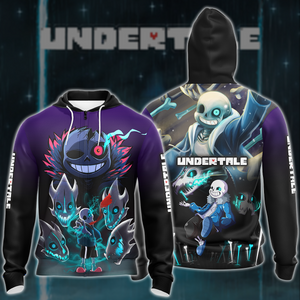 Undertale Video Game 3D All Over Printed T-shirt Tank Top Zip Hoodie Pullover Hoodie Hawaiian Shirt Beach Shorts Joggers Zip Hoodie S 