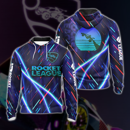 Rocket League All Over Print T-shirt Tank Top Zip Hoodie Pullover Hoodie Hawaiian Shirt Zip Hoodie