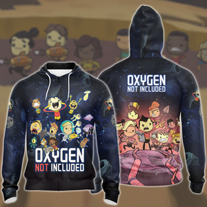 Oxygen not Included Video Game All Over Printed T-shirt Tank Top Zip Hoodie Pullover Hoodie Hawaiian Shirt Beach Shorts Joggers