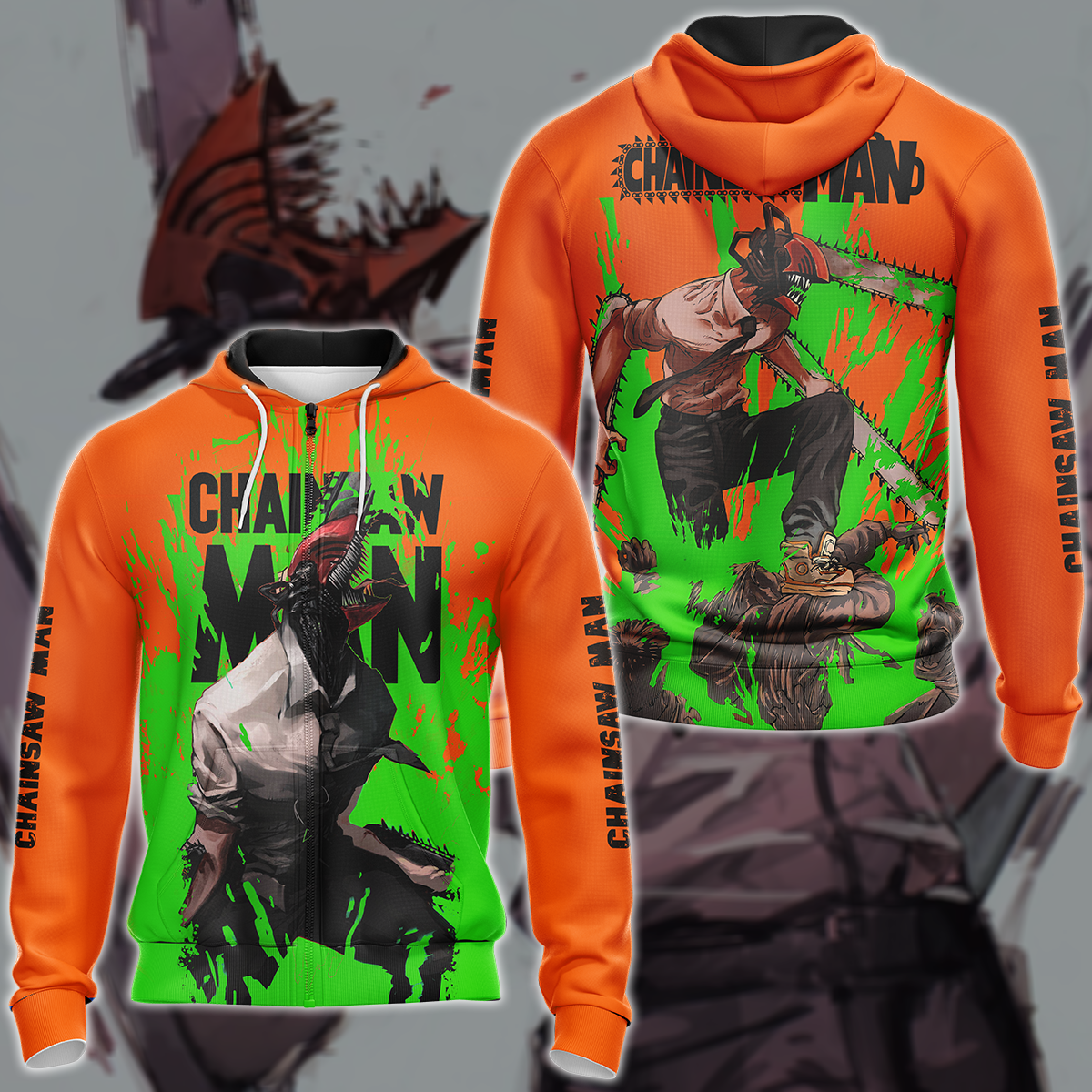 Chainsaw Man Anime Manga 3D All Over Print T-shirt Tank Top Zip Hoodie Pullover Hoodie Hawaiian Shirt Beach Shorts Jogger Zip Hoodie