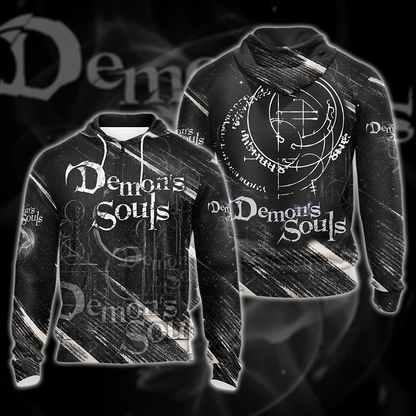 Demon's Souls All Over Print T-shirt Tank Top Zip Hoodie Pullover Hoodie Hawaiian Shirt Zip Hoodie