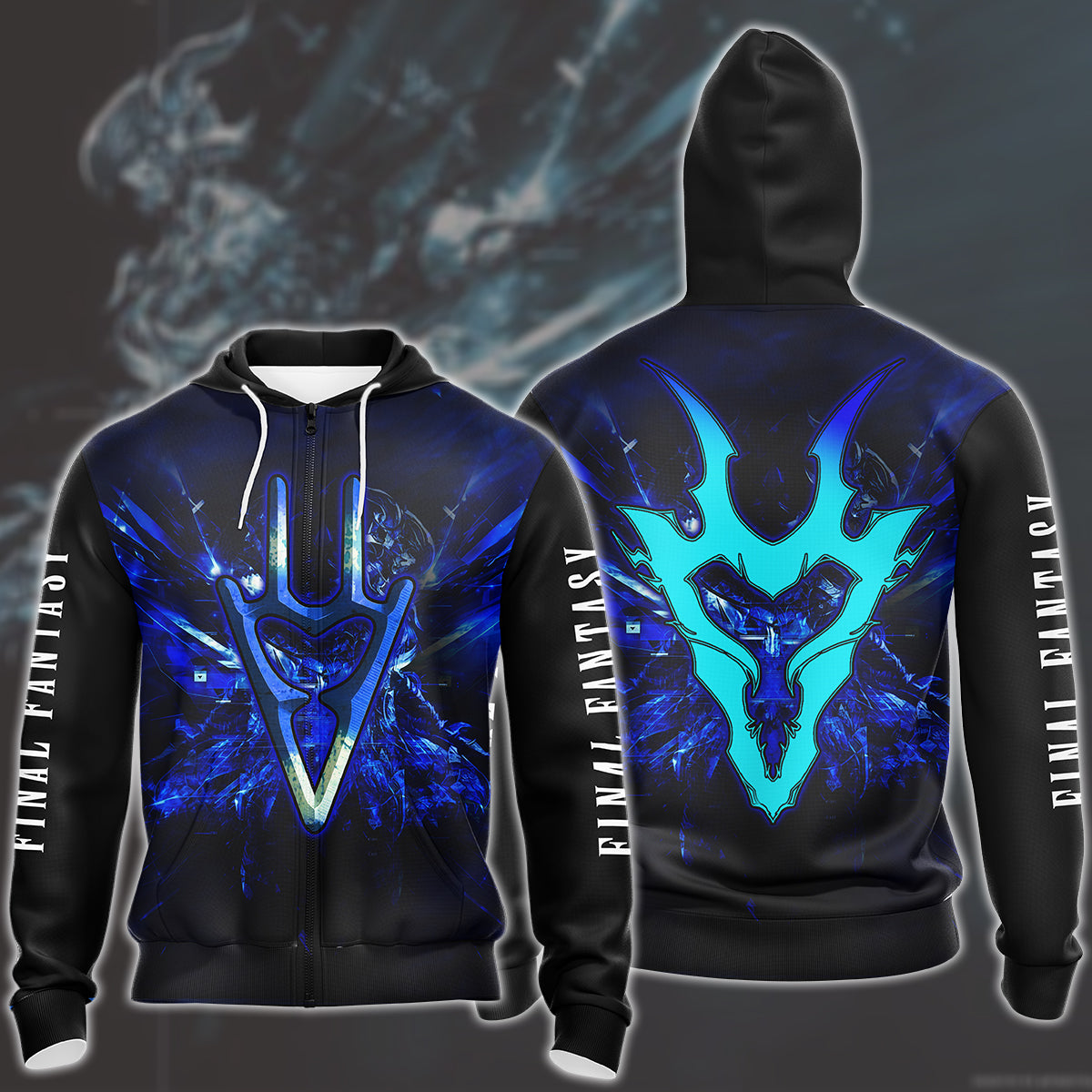 Final Fantasy Dragoon Video Game All Over Printed T-shirt Tank Top Zip Hoodie Pullover Hoodie Hawaiian Shirt Beach Shorts Joggers Zip Hoodie