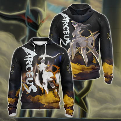 Pokémon Legends: Arceus 3D All Over Print T-shirt Tank Top Zip Hoodie Pullover Hoodie Hawaiian Shirt Beach Shorts Jogger Zip Hoodie