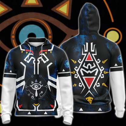 The legend of Zelda Breath of the Wild Video Game 3D All Over Print T-shirt Tank Top Zip Hoodie Pullover Hoodie Hawaiian Shirt Beach Shorts Jogger Zip Hoodie