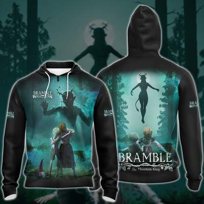Bramble: The Mountain King Video Game 3D All Over Printed T-shirt Tank Top Zip Hoodie Pullover Hoodie Hawaiian Shirt Beach Shorts Jogger Zip Hoodie