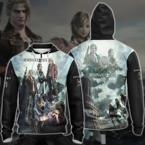 Resonance of Fate Video Game 3D All Over Printed T-shirt Tank Top Zip Hoodie Pullover Hoodie Hawaiian Shirt Beach Shorts Jogger Zip Hoodie S 