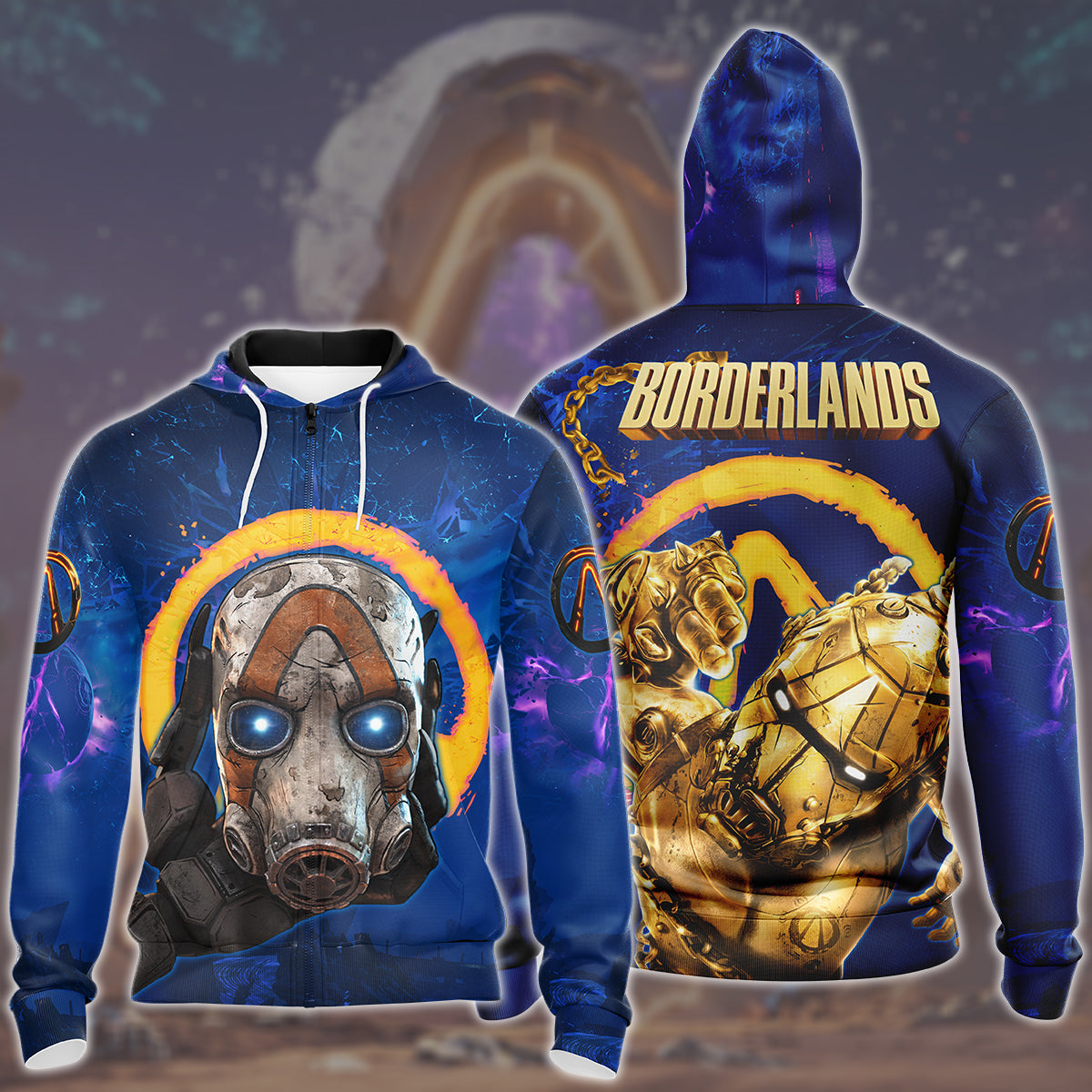 Borderlands 4 Video Game All Over Printed T-shirt Tank Top Zip Hoodie Pullover Hoodie Hawaiian Shirt Beach Shorts Joggers
