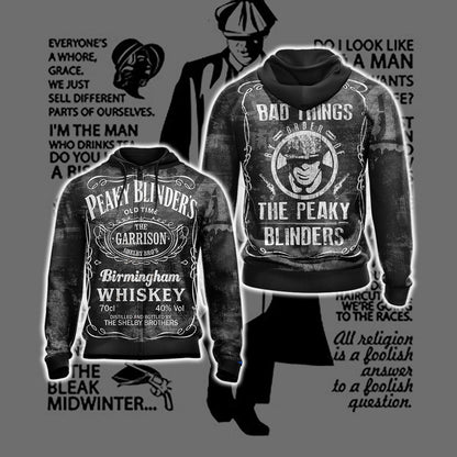 Peaky Blinders I Do Bad Things Unisex 3D T-shirt
