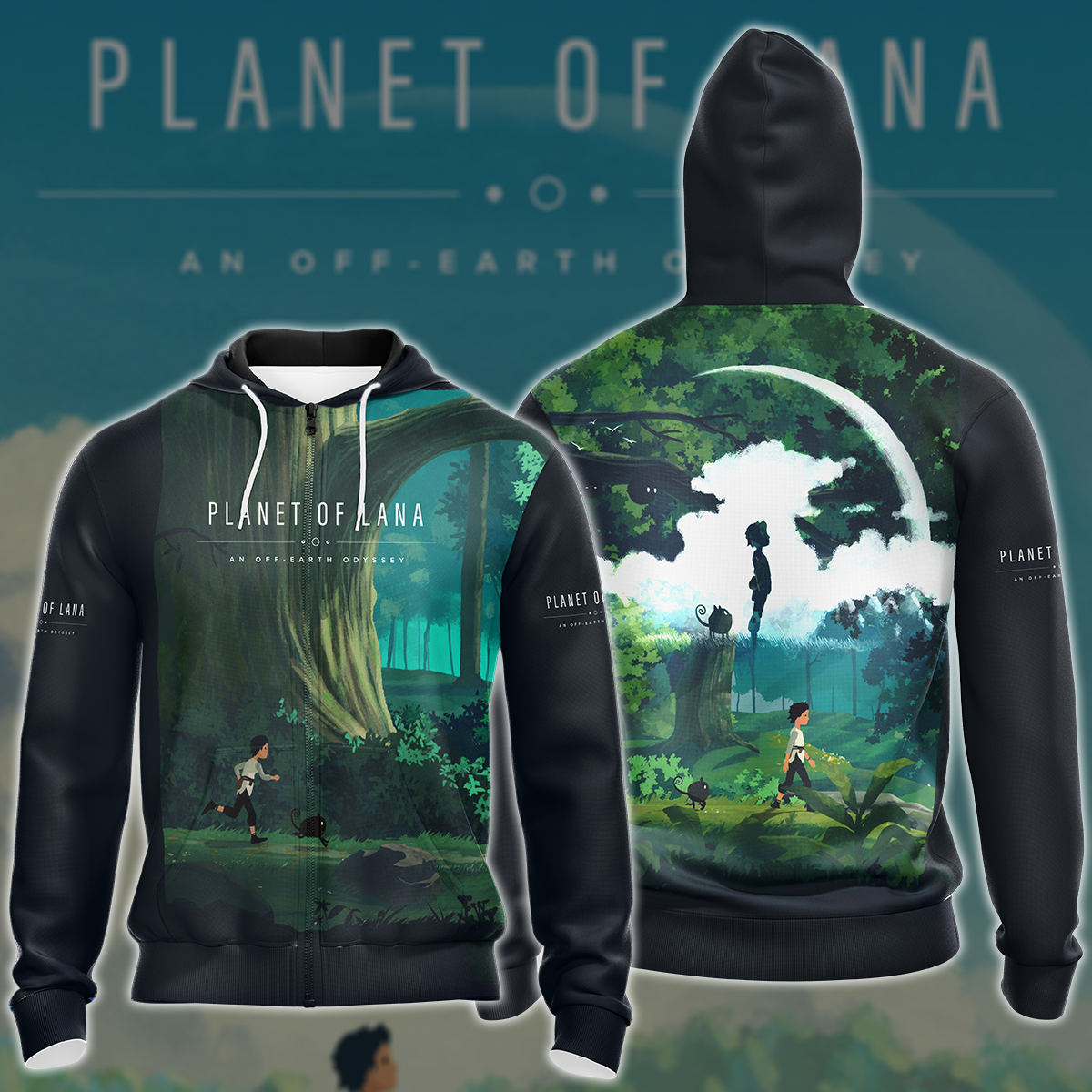 Planet of Lana Video Game 3D All Over Printed T-shirt Tank Top Zip Hoodie Pullover Hoodie Hawaiian Shirt Beach Shorts Jogger Zip Hoodie