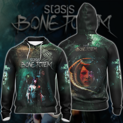 Stasis: Bone Totem Video Game 3D All Over Printed T-shirt Tank Top Zip Hoodie Pullover Hoodie Hawaiian Shirt Beach Shorts Jogger Zip Hoodie