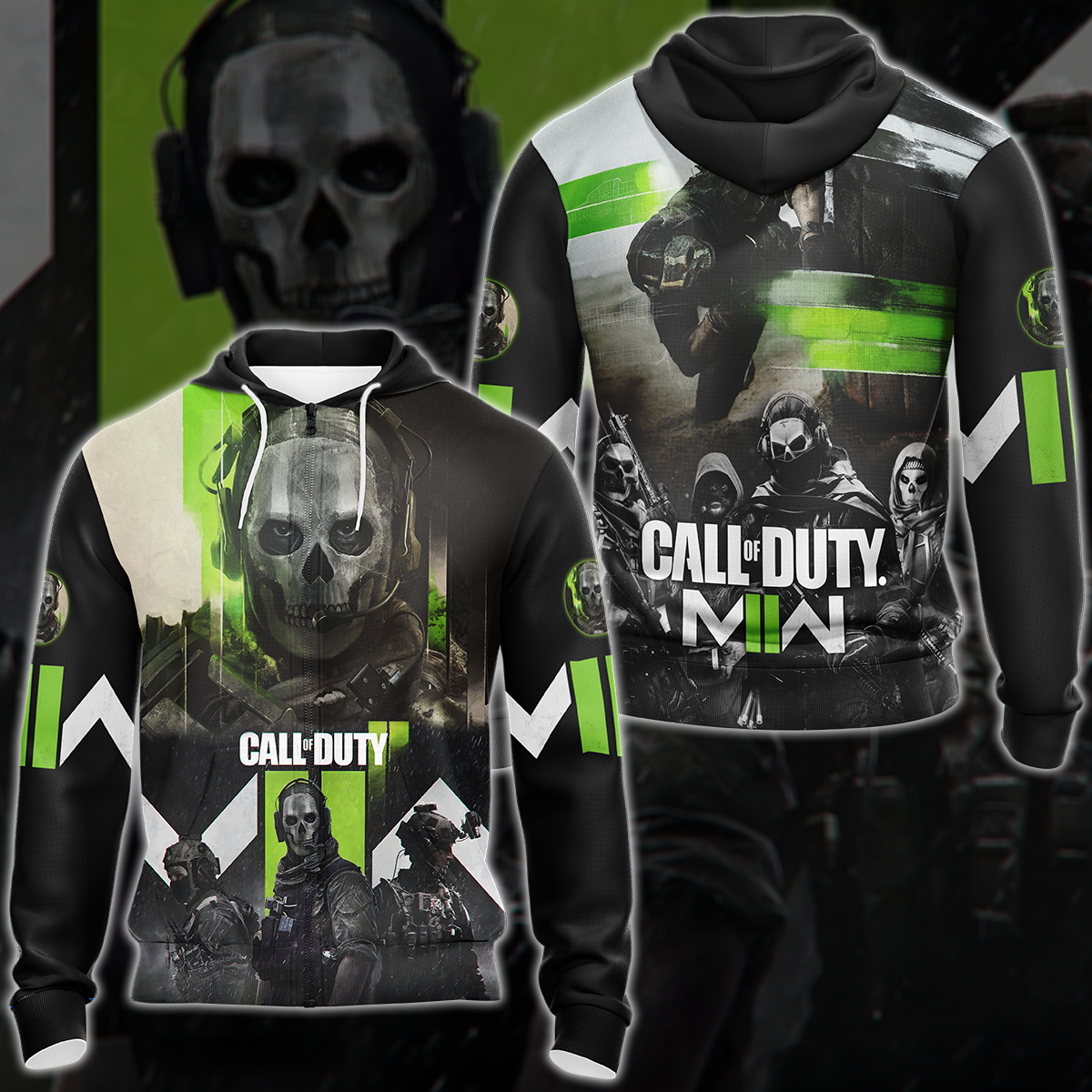 Call of Duty: Modern Warfare II Video Game 3D All Over Print T-shirt Tank Top Zip Hoodie Pullover Hoodie Hawaiian Shirt Beach Shorts Jogger Zip Hoodie