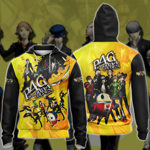 Persona 4 Golden Video Game 3D All Over Printed T-shirt Tank Top Zip Hoodie Pullover Hoodie Hawaiian Shirt Beach Shorts Jogger Zip Hoodie S 