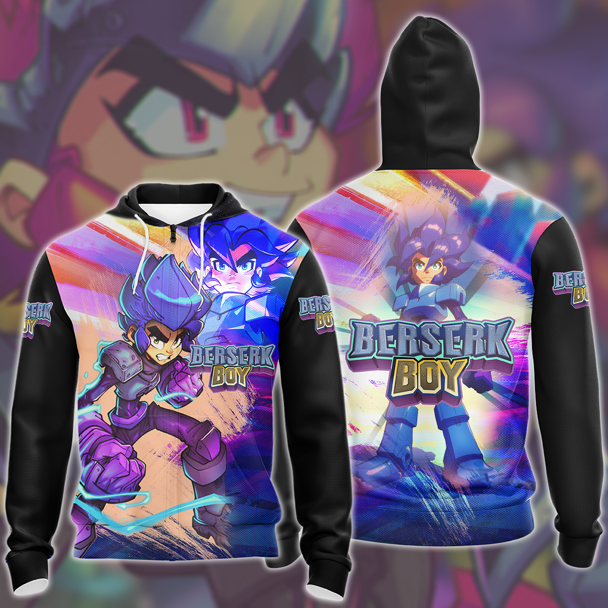 Berserk Boy Video Game All Over Printed T-shirt Tank Top Zip Hoodie Pullover Hoodie Hawaiian Shirt Beach Shorts Joggers Zip Hoodie