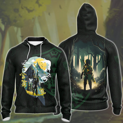 The Legend of Zelda Ballad Of The Hero Video Game All Over Printed T-shirt Tank Top Zip Hoodie Pullover Hoodie Hawaiian Shirt Beach Shorts Joggers