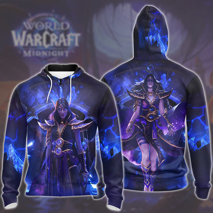 World of Warcraft: Midnight Video Game All Over Printed T-shirt Tank Top Zip Hoodie Pullover Hoodie Hawaiian Shirt Beach Shorts Joggers
