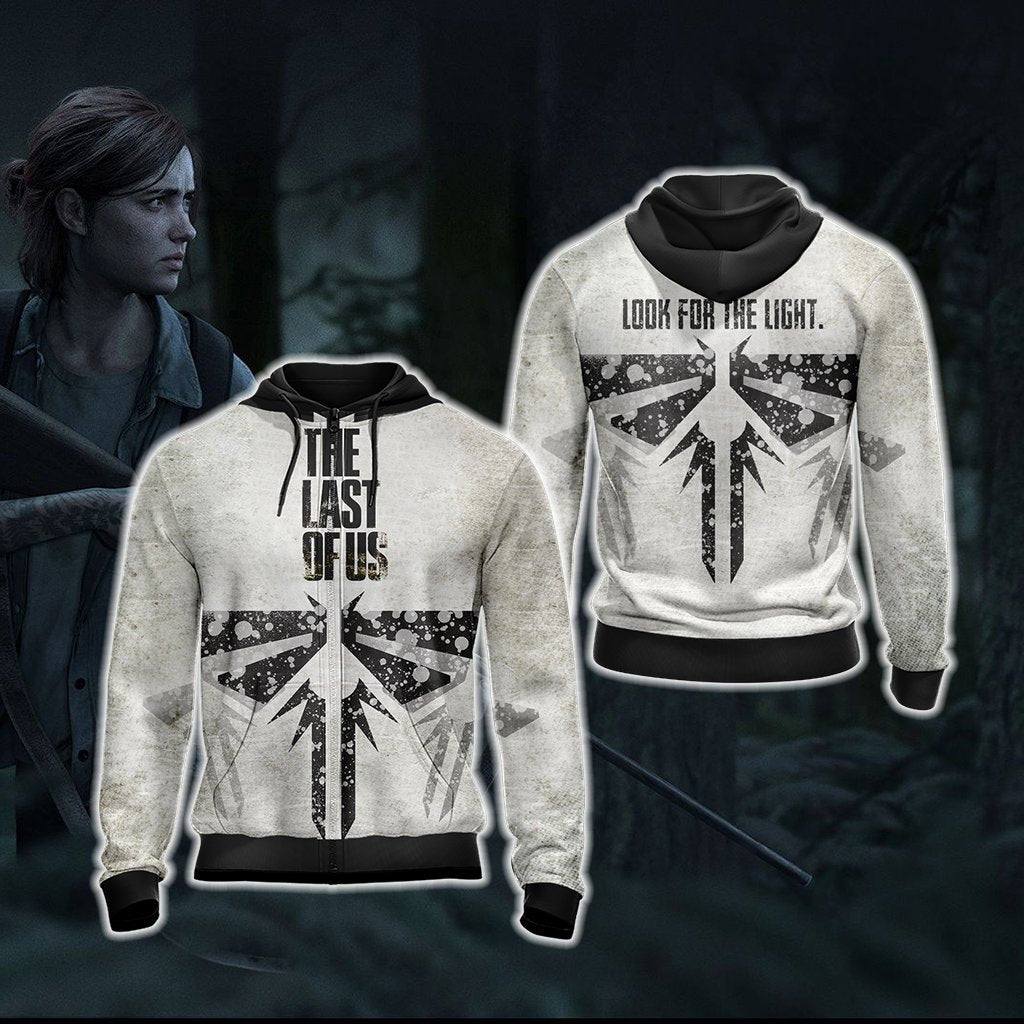 The Last of Us - Look For The Light New Unisex 3D T-shirt Zip Hoodie