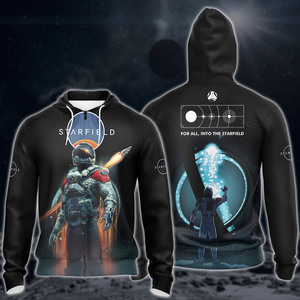 Starfield Video Game 3D All Over Printed T-shirt Tank Top Zip Hoodie Pullover Hoodie Hawaiian Shirt Beach Shorts Joggers Zip Hoodie S 