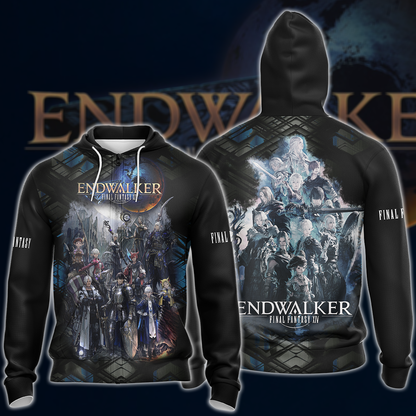 Final Fantasy XIV: Endwalker Video Game 3D All Over Printed T-shirt Tank Top Zip Hoodie Pullover Hoodie Hawaiian Shirt Beach Shorts Jogger Zip Hoodie