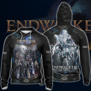 Final Fantasy XIV: Endwalker Video Game 3D All Over Printed T-shirt Tank Top Zip Hoodie Pullover Hoodie Hawaiian Shirt Beach Shorts Jogger Zip Hoodie S 