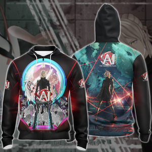 AI: The Somnium Files Video Game All Over Printed T-shirt Tank Top Zip Hoodie Pullover Hoodie Hawaiian Shirt Beach Shorts Joggers Zip Hoodie S 