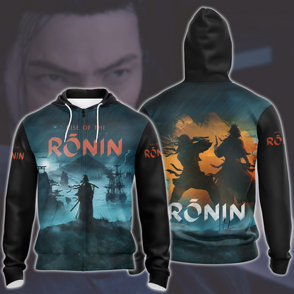 Rise of the Ronin Video Game All Over Printed T-shirt Tank Top Zip Hoodie Pullover Hoodie Hawaiian Shirt Beach Shorts Joggers Zip Hoodie
