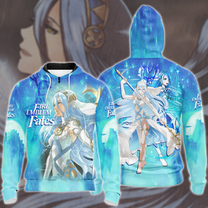 Fire Emblem Fates Video Game All Over Printed T-shirt Tank Top Zip Hoodie Pullover Hoodie Hawaiian Shirt Beach Shorts Joggers Zip Hoodie S 