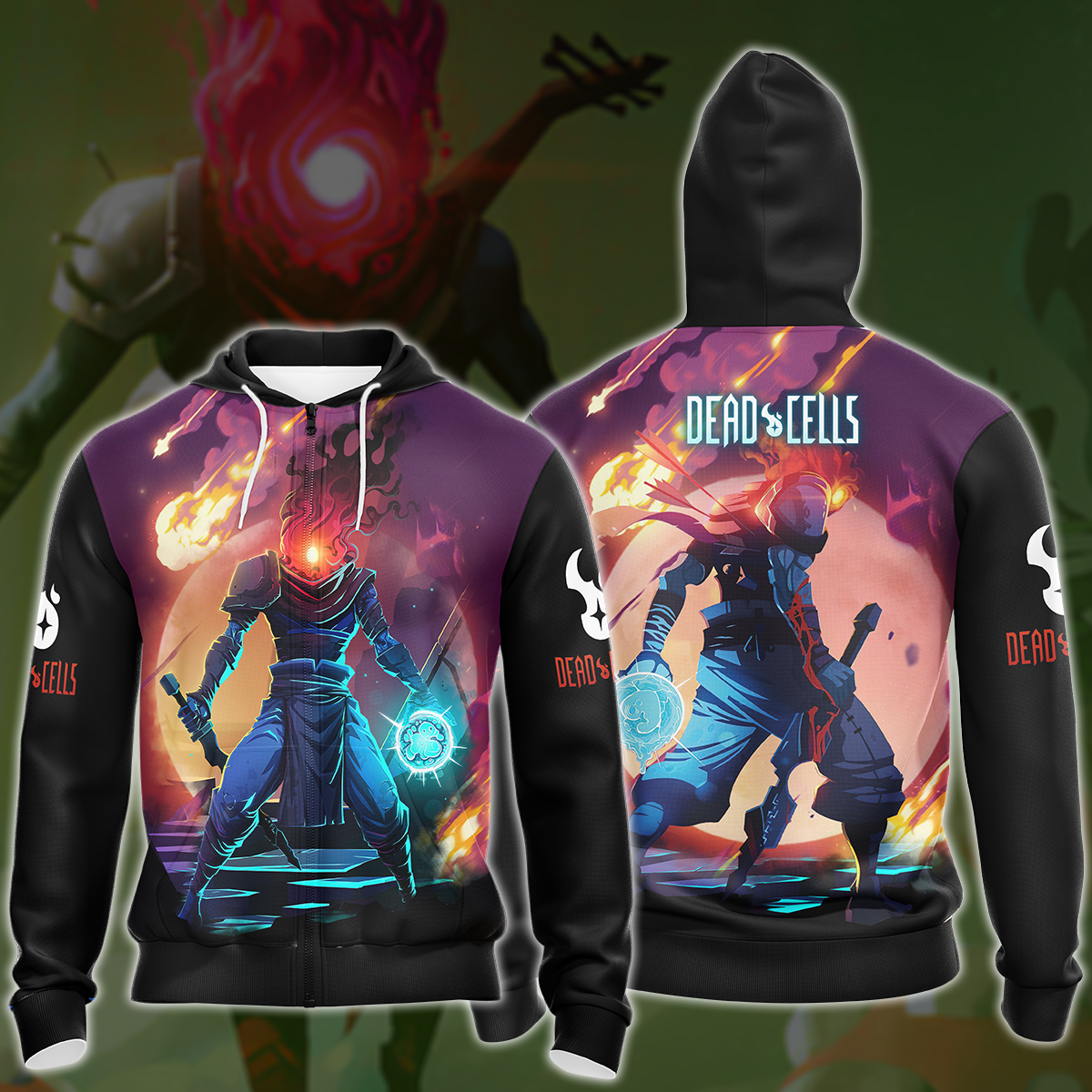 Dead Cells Video Game 3D All Over Printed T-shirt Tank Top Zip Hoodie Pullover Hoodie Hawaiian Shirt Beach Shorts Jogger Zip Hoodie