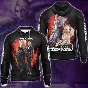 Tekken Nina Williams Video Game 3D All Over Print T-shirt Tank Top Zip Hoodie Pullover Hoodie Hawaiian Shirt Beach Shorts Jogger Zip Hoodie S 