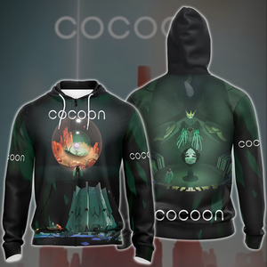 COCOON Video Game All Over Printed T-shirt Tank Top Zip Hoodie Pullover Hoodie Hawaiian Shirt Beach Shorts Joggers Zip Hoodie S 