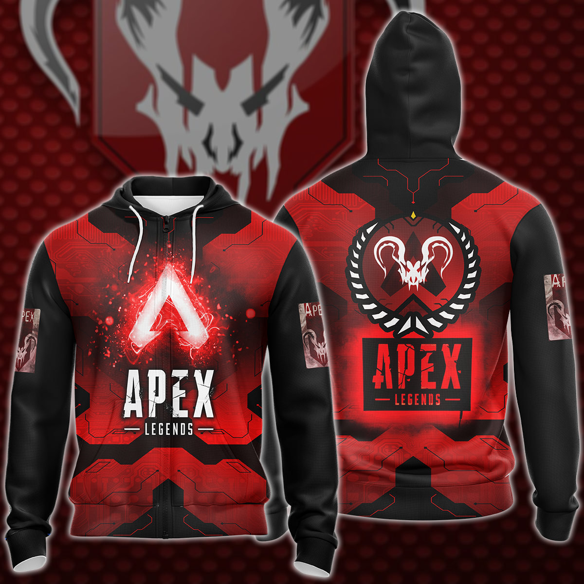 Apex Legends Video Game 3D All Over Printed T-shirt Tank Top Zip Hoodie Pullover Hoodie Hawaiian Shirt Beach Shorts Jogger Zip Hoodie