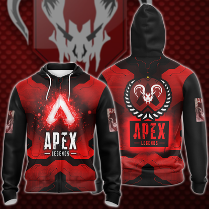 Apex Legends Video Game 3D All Over Printed T-shirt Tank Top Zip Hoodie Pullover Hoodie Hawaiian Shirt Beach Shorts Jogger Zip Hoodie