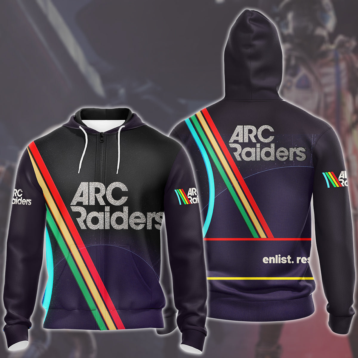 Arc Raiders Video Game All Over Printed T-shirt Tank Top Zip Hoodie Pullover Hoodie Hawaiian Shirt Beach Shorts Joggers